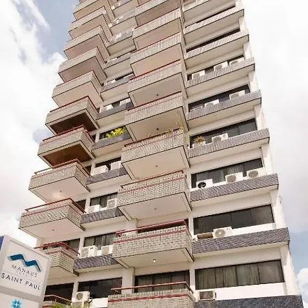 Apartamento Centro Manaus Hotel Saint Paul - 5º Andar - Apto 1055 Exterior photo
